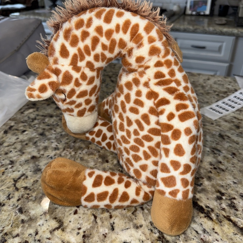 Cloud B Brown Giraffe Plush Sound Soother Crib Toy Baby Girls Musical Sleep 5601